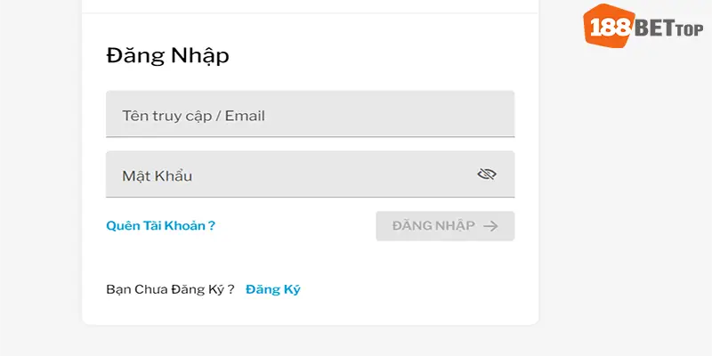 Nhập đúng email và mật khẩu đã đặt lúc đăng ký